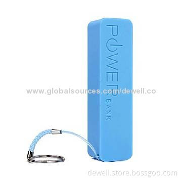 Colorful Universal Portable Power Bank, 1,200/2,000mAh Capacity